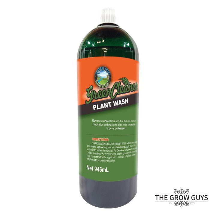 Green Cleaner Plant Wash by Central Coast Garden — Natural IPM Spray for Spider Mites, Aphids & Mildew