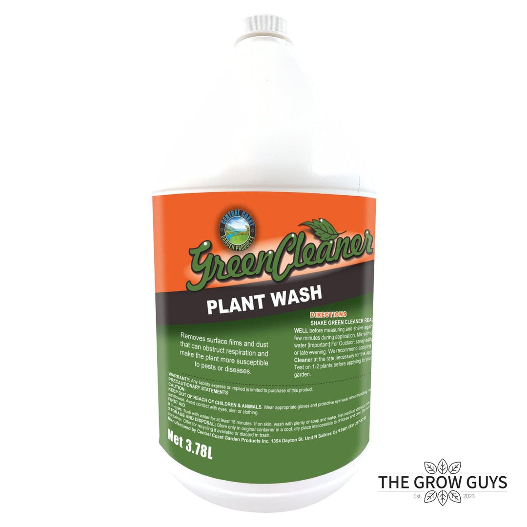 Green Cleaner Plant Wash by Central Coast Garden — Natural IPM Spray for Spider Mites, Aphids & Mildew