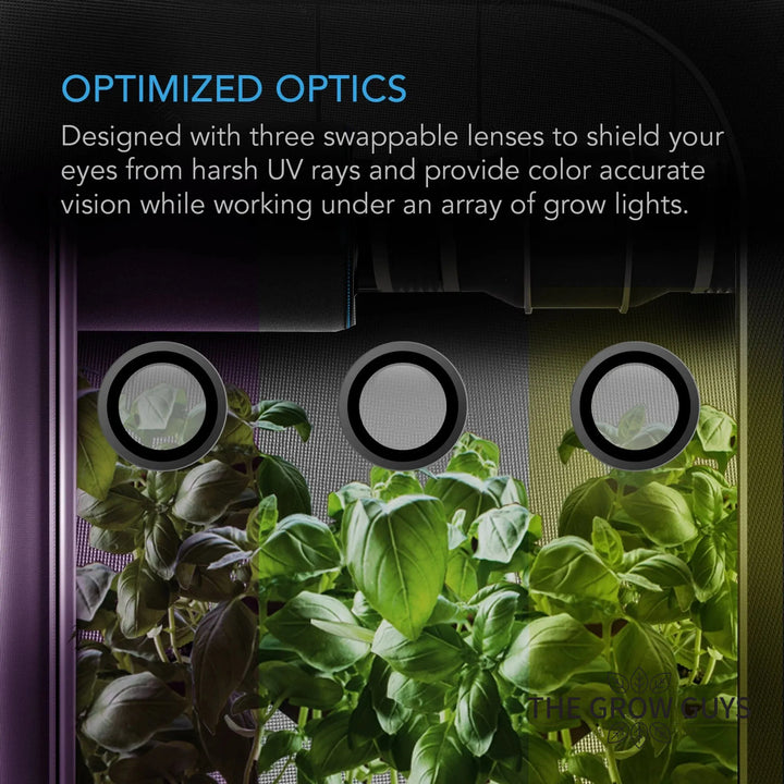 Grow Room Glasses by AC Infinity — True Colour Eye Protection Under Grow Lights