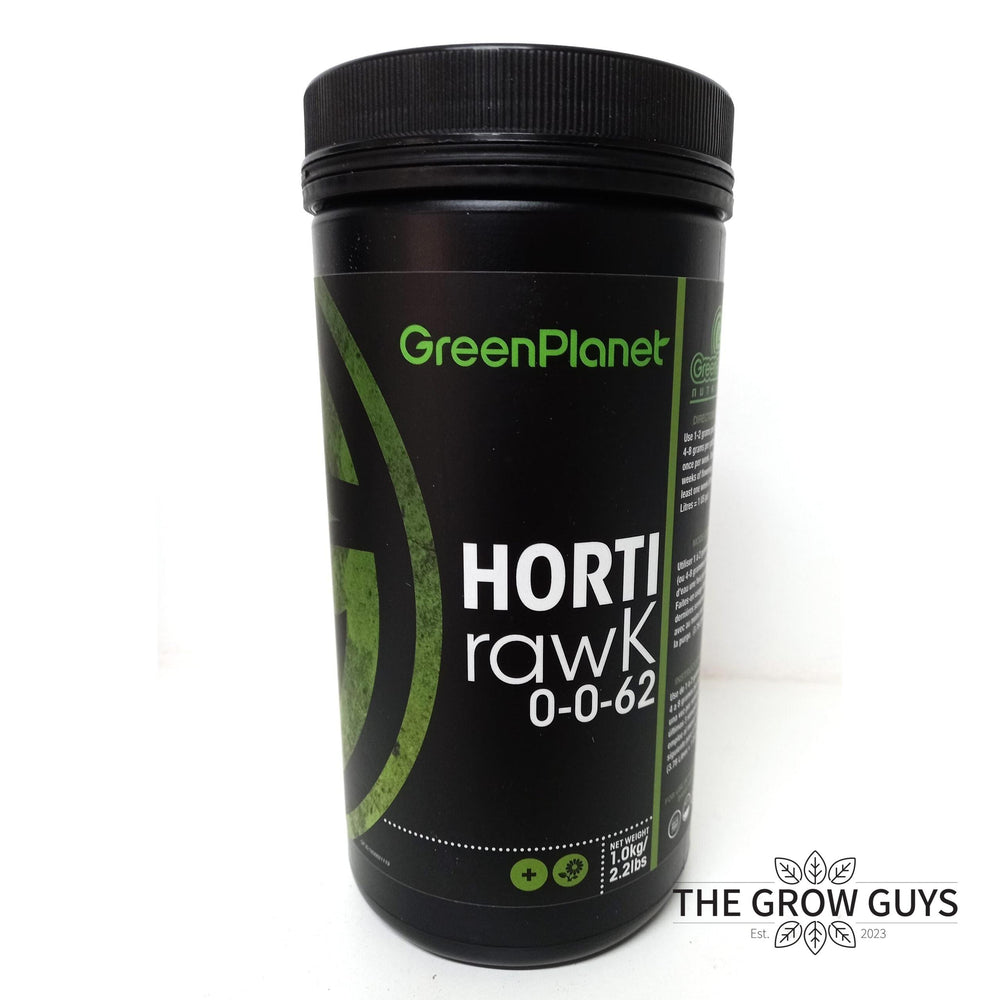 HORTI rawK by Green Planet — 0-0-62 Potassium Bloom Bulker for Heavier Flowers