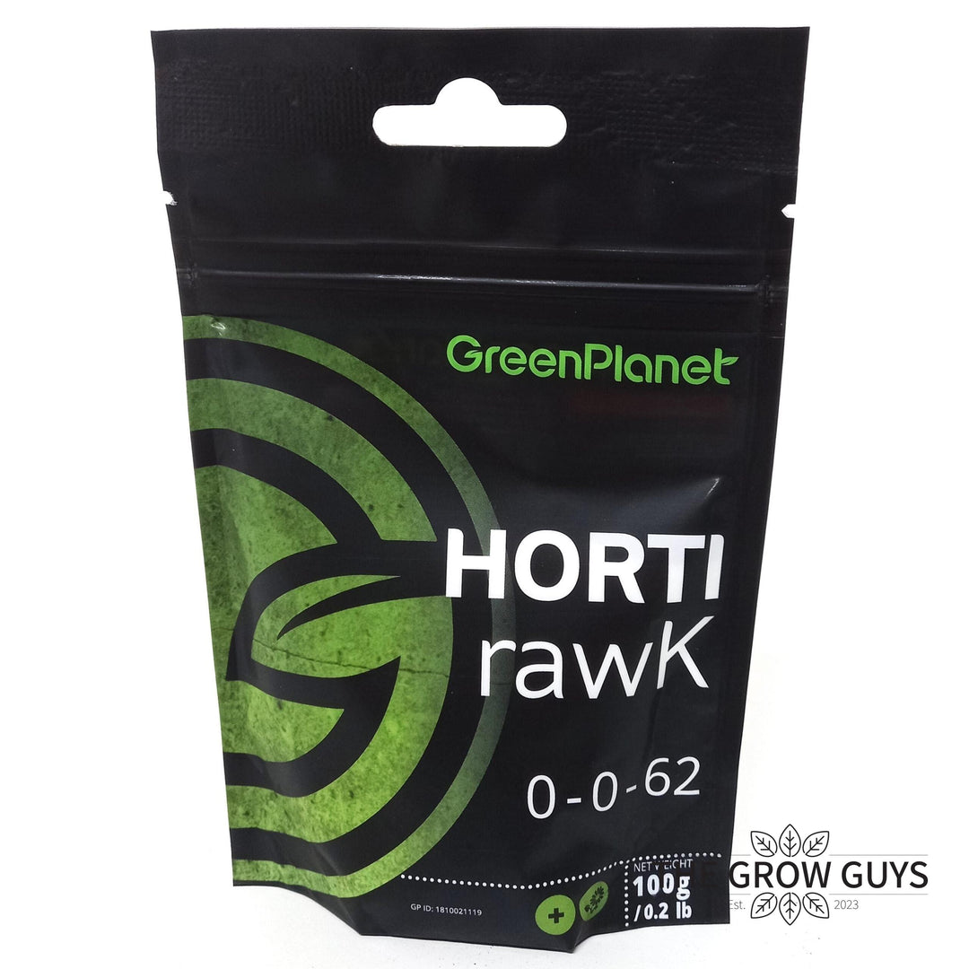 HORTI rawK by Green Planet — 0-0-62 Potassium Bloom Bulker for Heavier Flowers