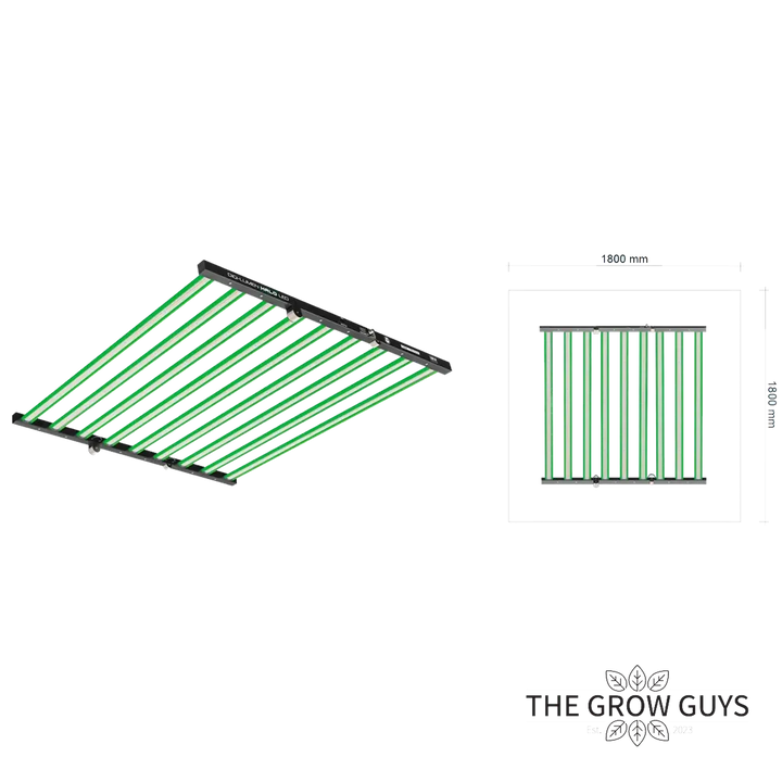 Halo LED 1000W by Digi-Lumen — 9-Bar Foldable Full Spectrum LED Grow Light