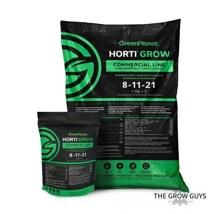 Horti Grow by Green Planet — 8-11-21 Dry Veg Base Nutrient