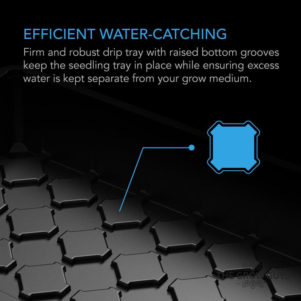 Humidity Dome with Height Extension 5x8 by AC Infinity — 40-Cell Seed & Clone Propagation Kit