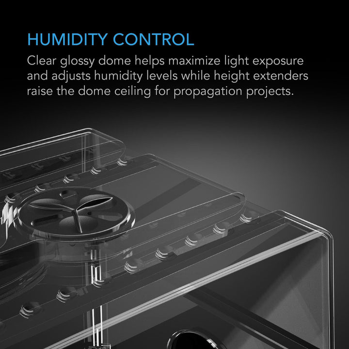 Humidity Dome with Height Extension 5x8 by AC Infinity – Prop Like a Pro