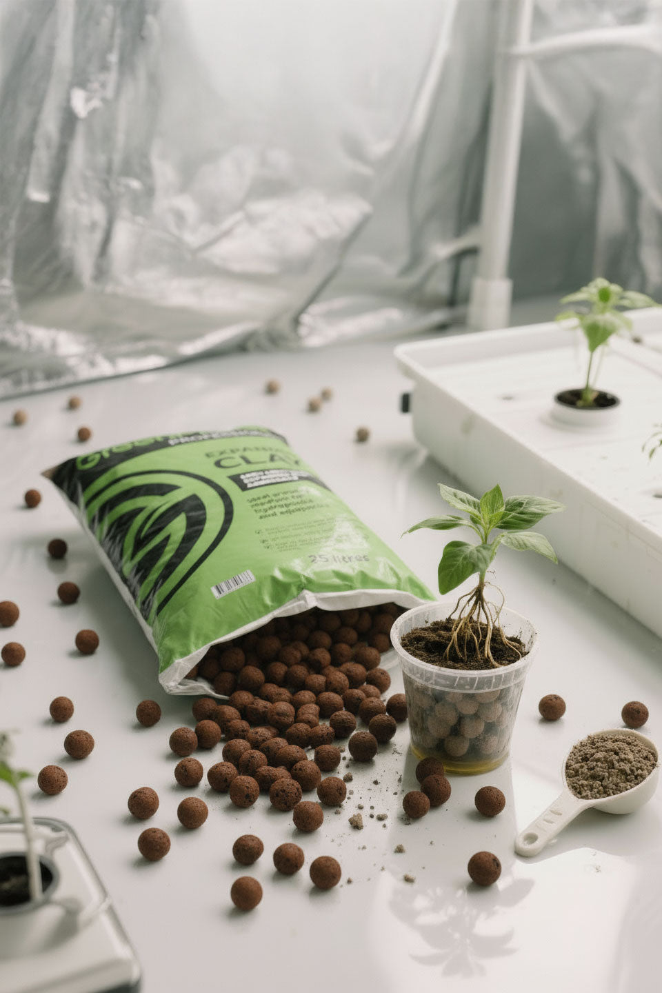 Expanded Clay 25L by Green Planet - Expanded clay aggregate