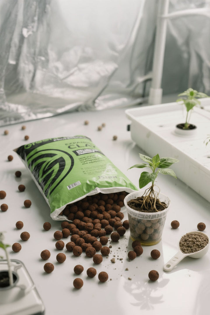 Expanded Clay 25L by Green Planet - Expanded clay aggregate