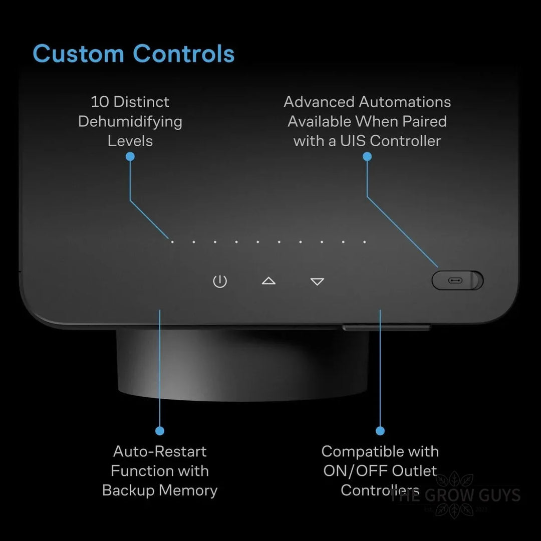 Hydrone 5 Plant Dehumidifier by AC Infinity - precision VPD humidity control system