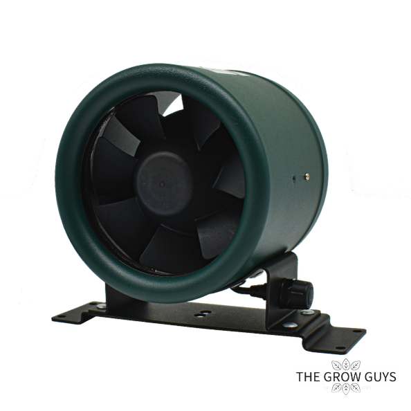 Inline EC Fan by HVC — Quiet Mixed Flow Fan with Speed Controller
