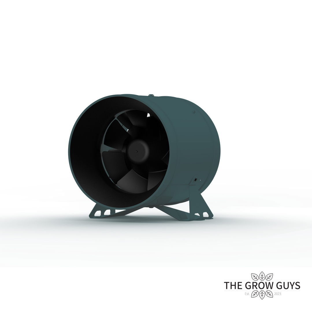 Inline EC Fan by HVC — Quiet Mixed Flow Fan with Speed Controller