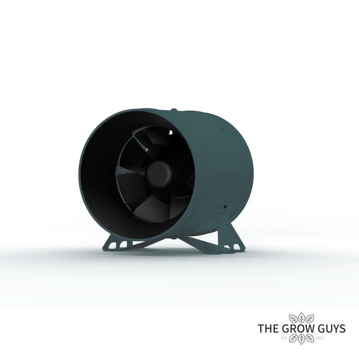 Inline EC Fan by HVC — Quiet Mixed Flow Fan with Speed Controller