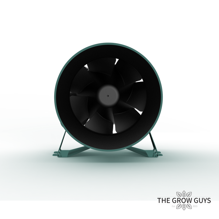 Inline EC Fan by HVC — Quiet Mixed Flow Fan with Speed Controller