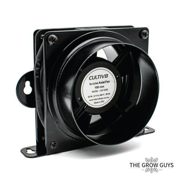 Inline Fans by Cultiv8 — Quiet Steel Duct Booster Fans for Grow Tents