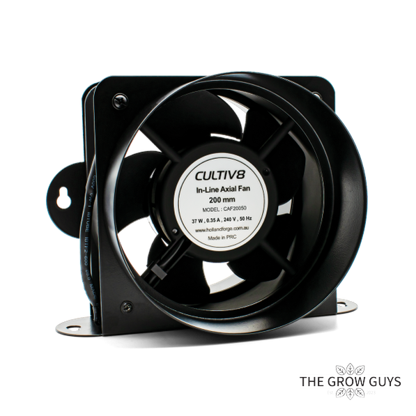 Inline Fans by Cultiv8 — Quiet Steel Duct Booster Fans for Grow Tents