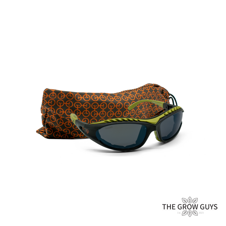 LED Protective Eyewear by Treegers - Grow Room Glasses for Full-Spectrum LED Lights