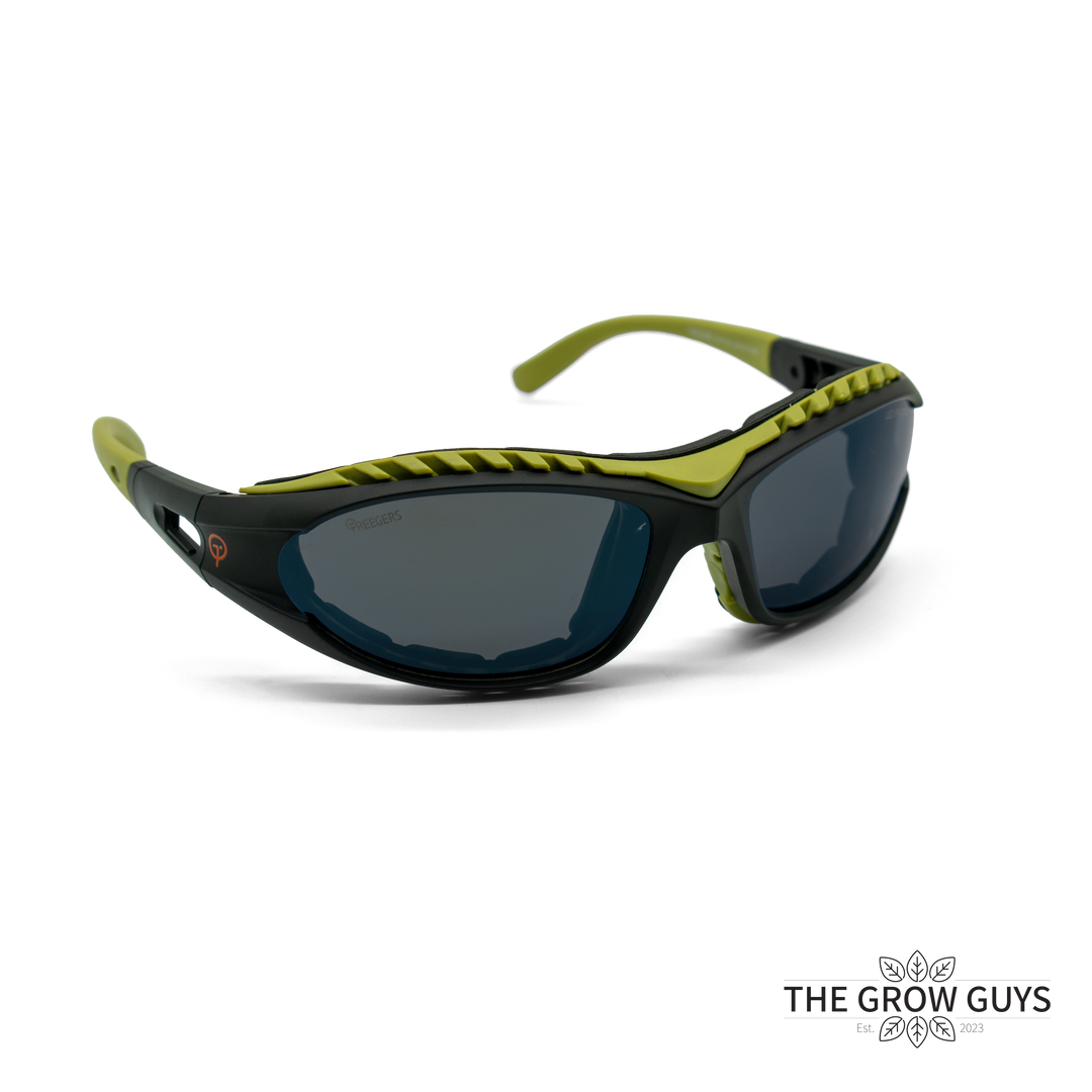 LED Protective Eyewear by Treegers - Grow Room Glasses for Full-Spectrum LED Lights