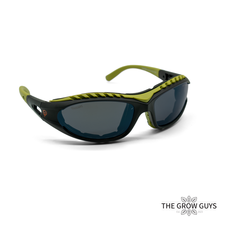 LED Protective Eyewear by Treegers - Grow Room Glasses for Full-Spectrum LED Lights