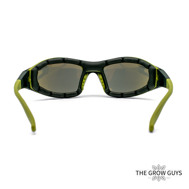 LED Protective Eyewear by Treegers - Grow Room Glasses for Full-Spectrum LED Lights