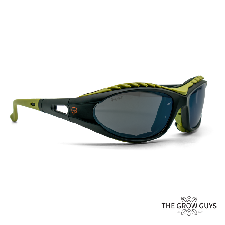 LED Protective Eyewear by Treegers - Grow Room Glasses for Full-Spectrum LED Lights