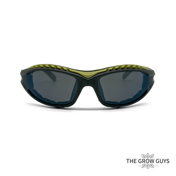 LED Protective Eyewear by Treegers - Grow Room Glasses for Full-Spectrum LED Lights