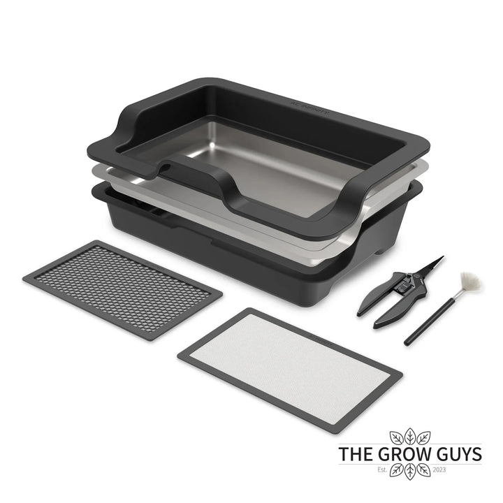 Large Trim Tray System by AC Infinity — Three-Tier Harvest Workstation
