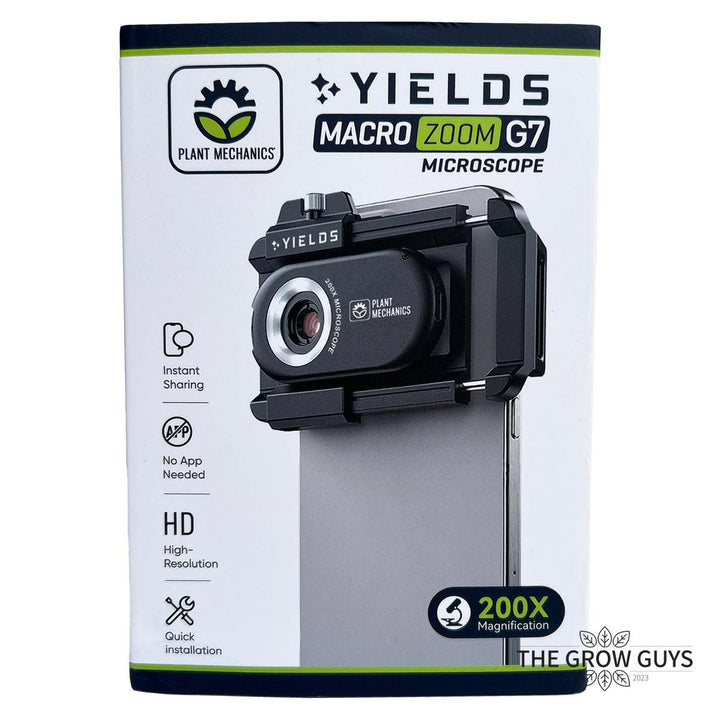 Microscope 200X Yields by Plant Mechanics