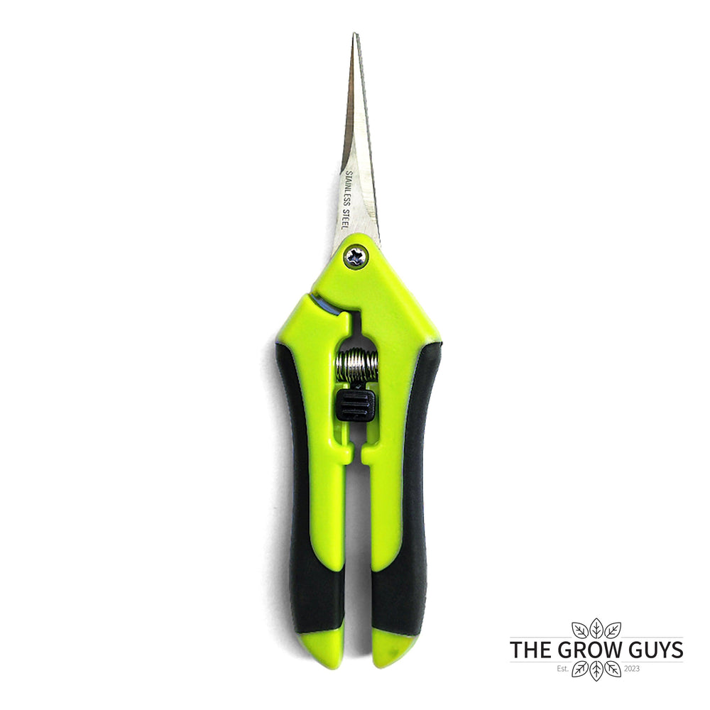 Mini Trimming Scissors — Curved Blade by Hydro Bitz — Precision Bud & Softwood Trimmer
