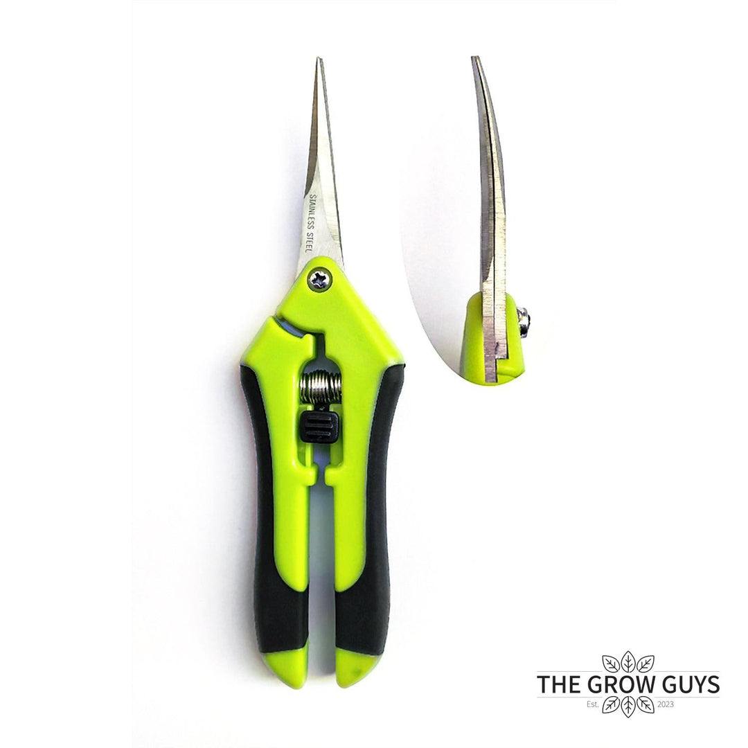 Mini Trimming Scissors — Curved Blade by Hydro Bitz — Precision Bud & Softwood Trimmer