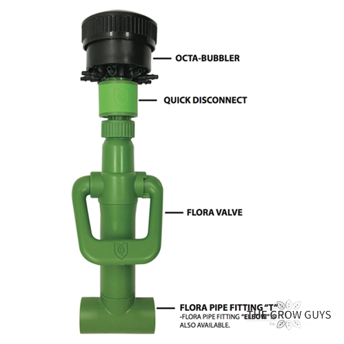 Octa Bubbler - 8-Outlet Drip Flow Controller