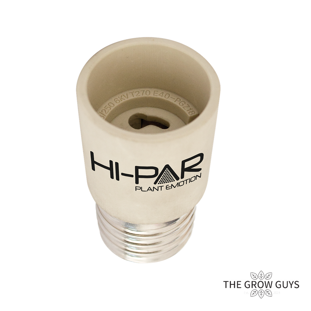 PGZ-18 to E40 Adaptor by Hi-Par - CMH Lamp Converter