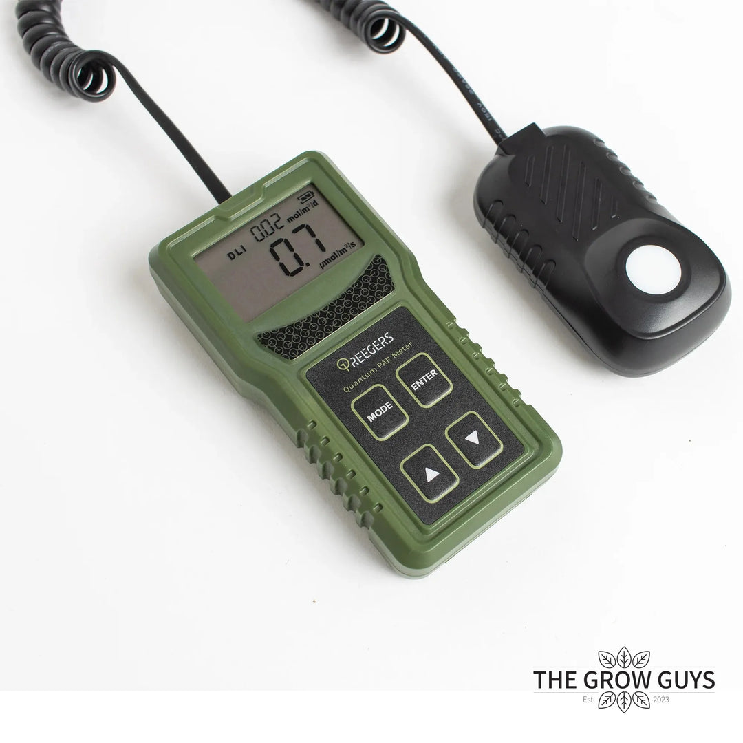 Quantum PAR Meter by Treegers — PPFD and DLI Light Meter for Grow Rooms