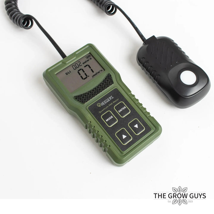 Quantum PAR Meter by Treegers — PPFD and DLI Light Meter for Grow Rooms