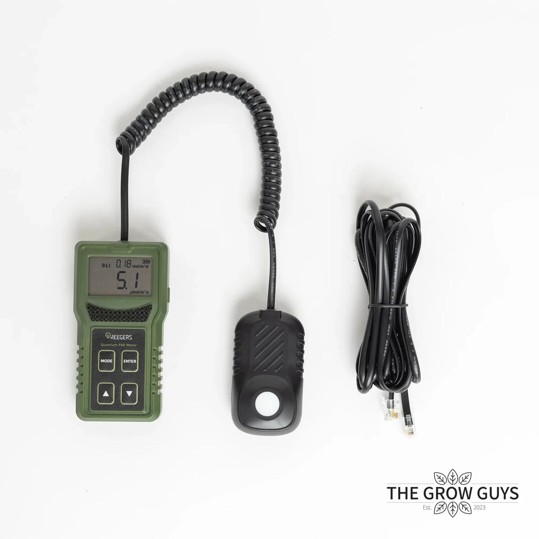 Quantum PAR Meter by Treegers — PPFD and DLI Light Meter for Grow Rooms