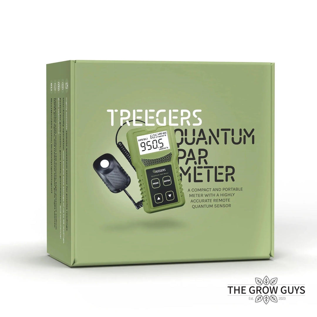 Quantum PAR Meter by Treegers — PPFD and DLI Light Meter for Grow Rooms