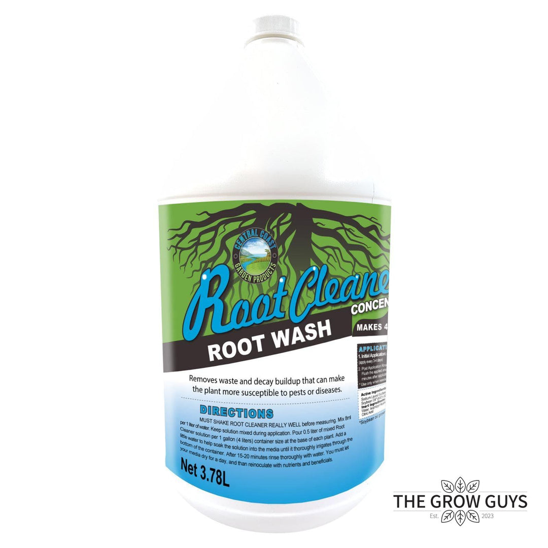 Root Cleaner by Central Coast Garden — Natural Soil Drench for Fungus Gnats, Root Aphids & Pythium