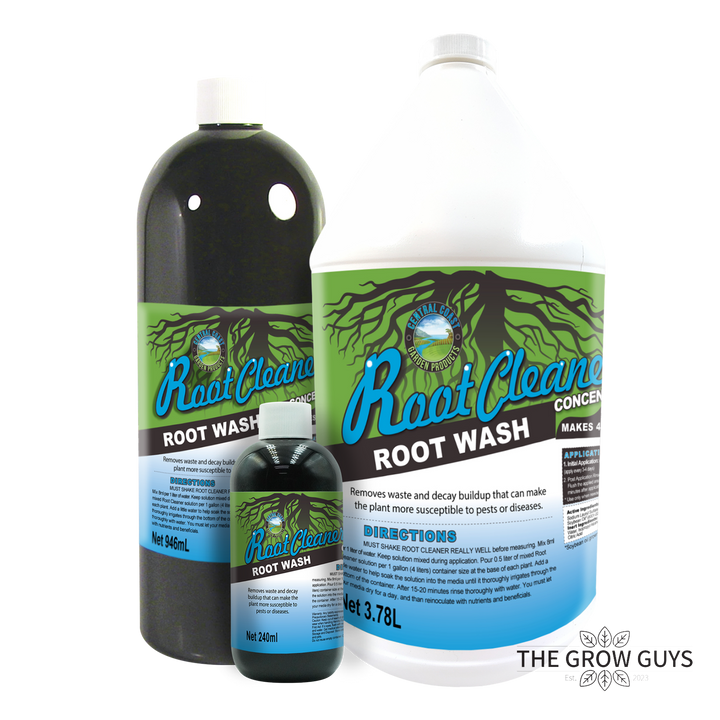 Root Cleaner by Central Coast Garden — Natural Soil Drench for Fungus Gnats, Root Aphids & Pythium