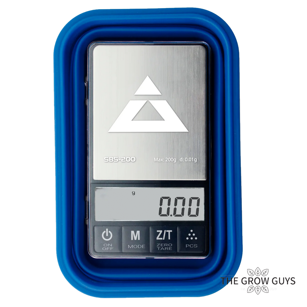 SBS-200 Silicone Bowl Scale by On Balance — 200g x 0.01g Precision Scale with Collapsible Bowl