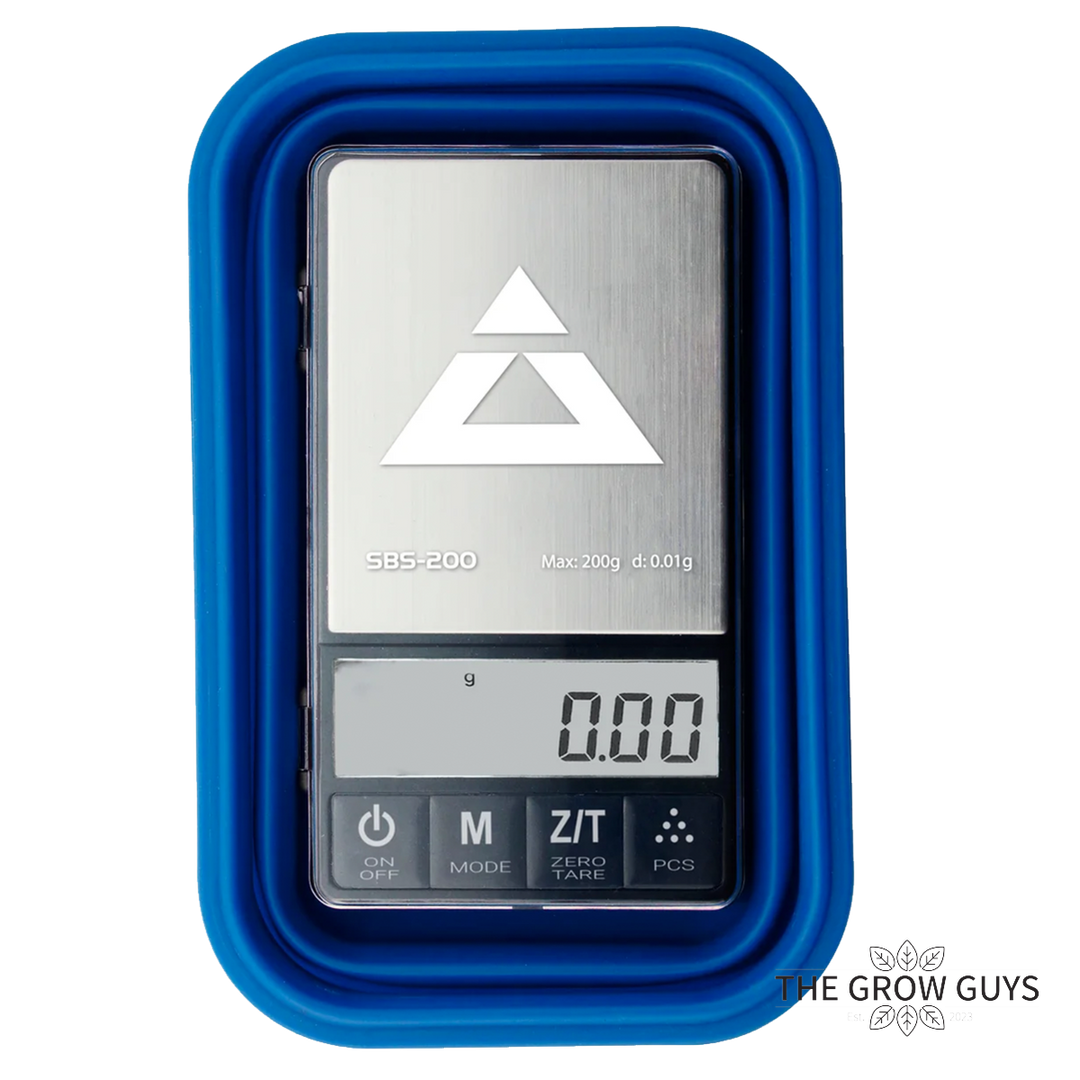 SBS-200 Silicone Bowl Scale by On Balance — 200g x 0.01g Precision Scale with Collapsible Bowl
