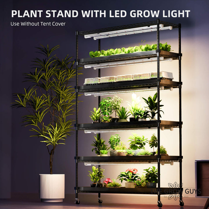 SF-Plantstand230 by Spider Farmer - 6-tier indoor plant stand with integrated grow lights
