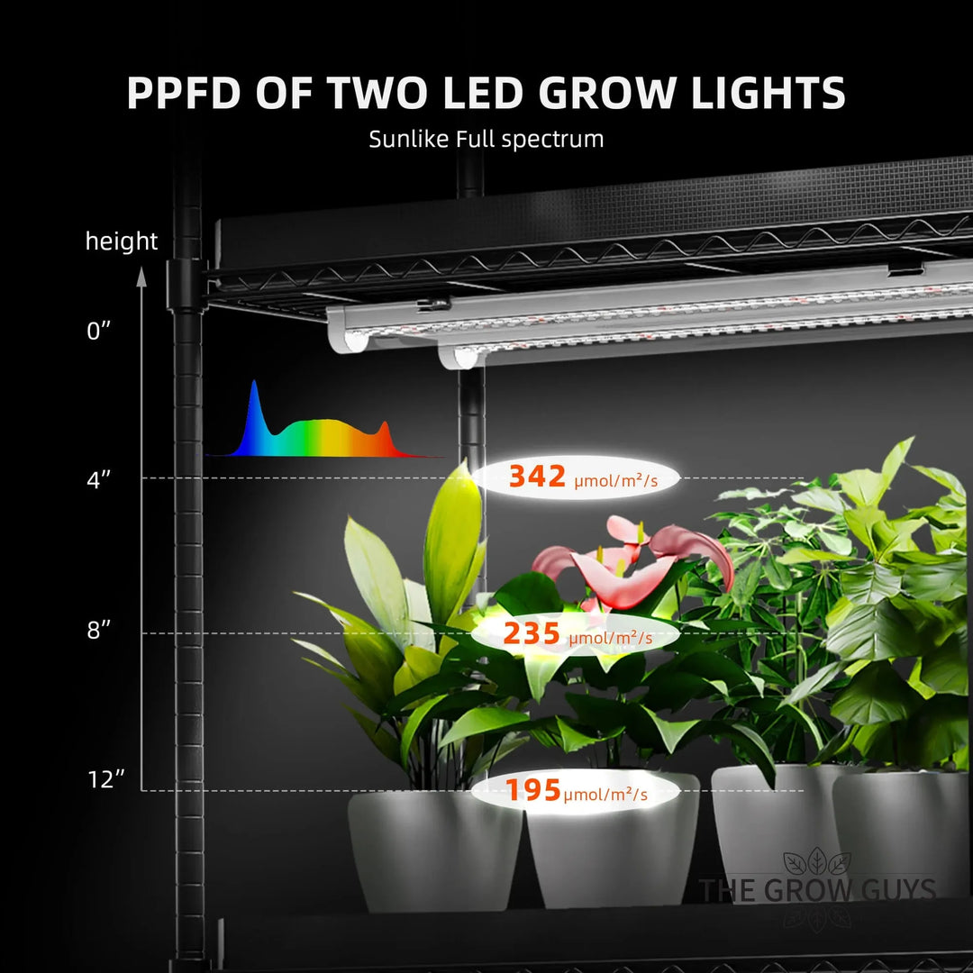 SF-Plantstand230 by Spider Farmer - 6-tier indoor plant stand with integrated grow lights