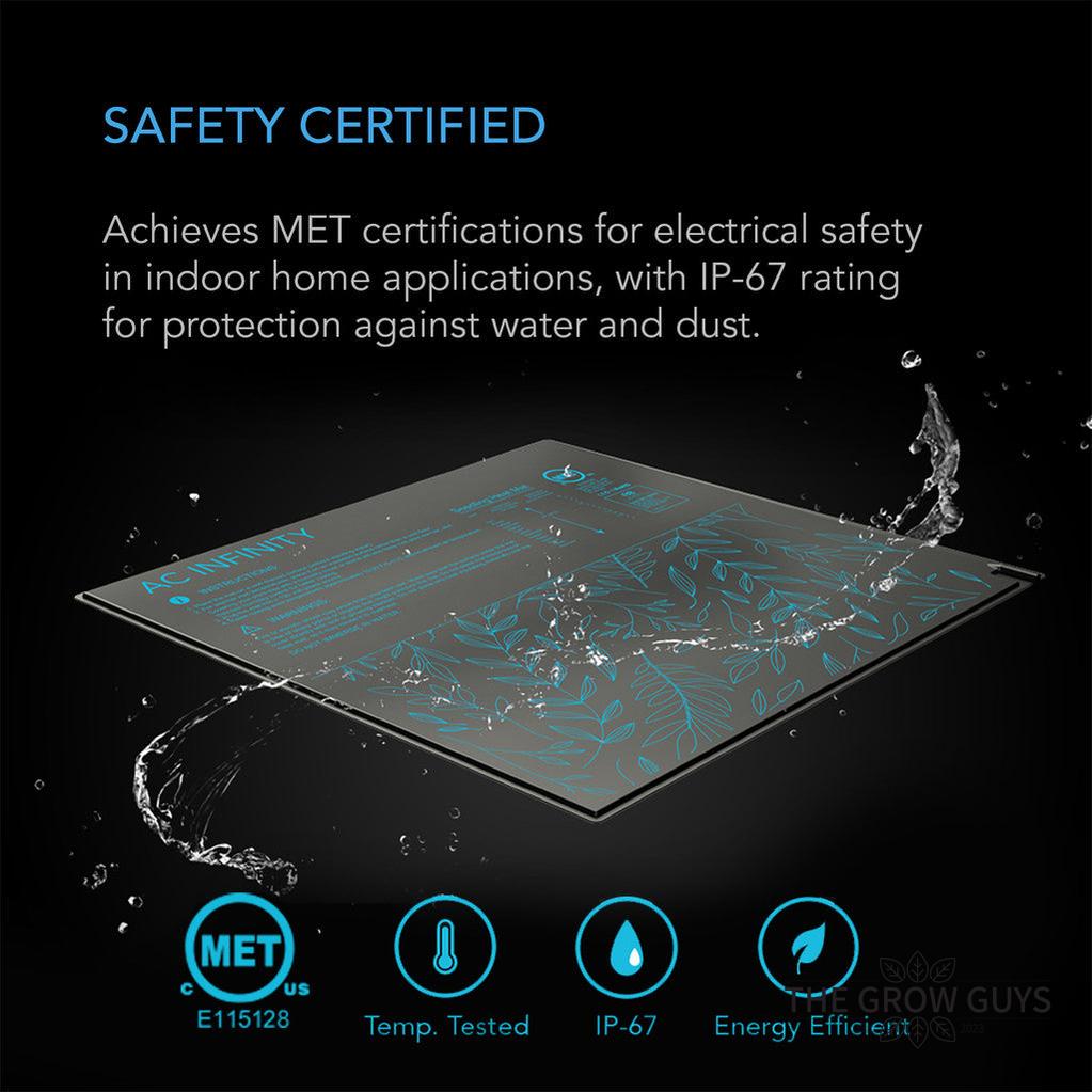 SUNCORE H3 by AC Infinity – Seedling Heat Mat + Controller
