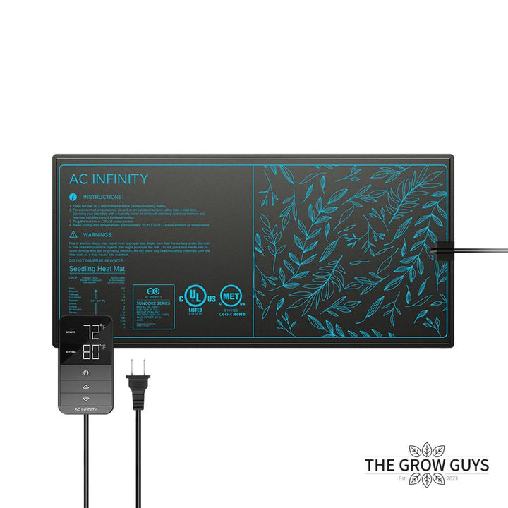 SUNCORE H3 by AC Infinity – Seedling Heat Mat + Controller