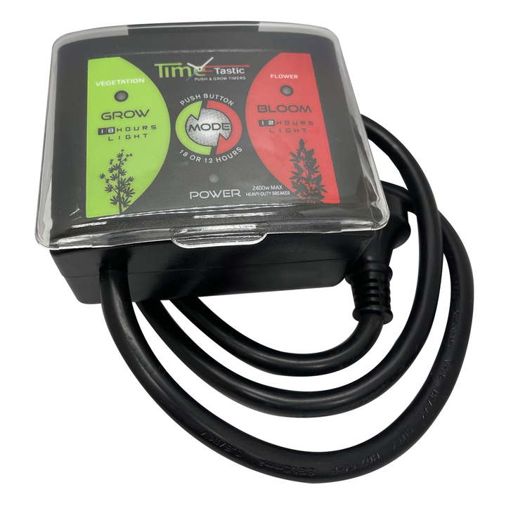 Time-Tastic Grow & Bloom Timer - Push-Button Power Control