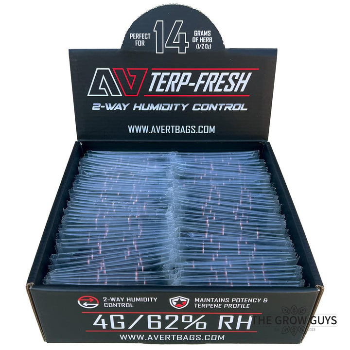 Terp Fresh 14g by Avert — Compostable 2-Way 62% RH Humidity Pack for Herb Storage
