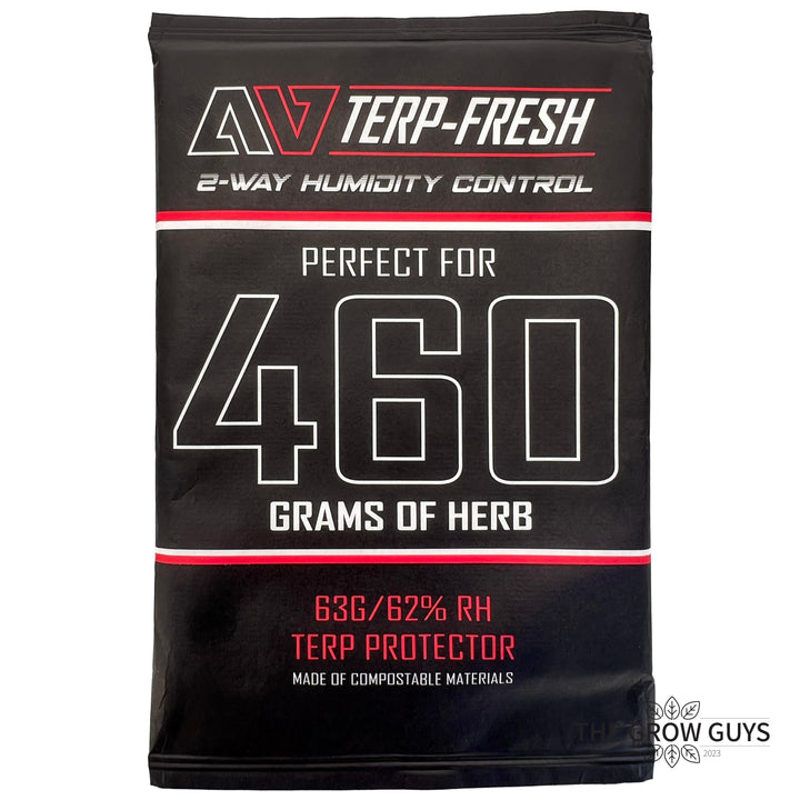 Terp Fresh 460g by Avert — Compostable 2-Way 62% RH Humidity Pack for Bulk Bins & Pound Storage
