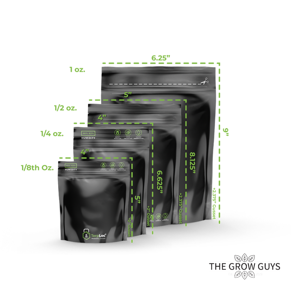 TerpLoc® Pouches by Grove Bags – Opaque & Windowed Storage Bags