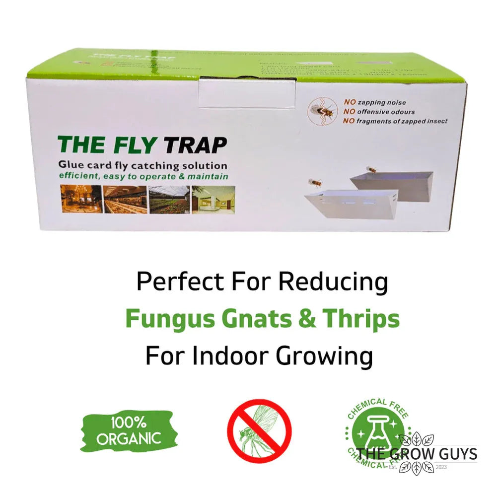 The Fly Trap — UV Glue Card Trap for Fungus Gnats and Thrips