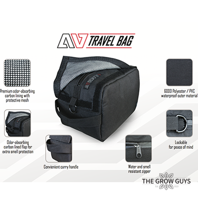 Travel Bag by Avert — 5.5L Smell-Proof Carbon-Lined Toiletries Bag