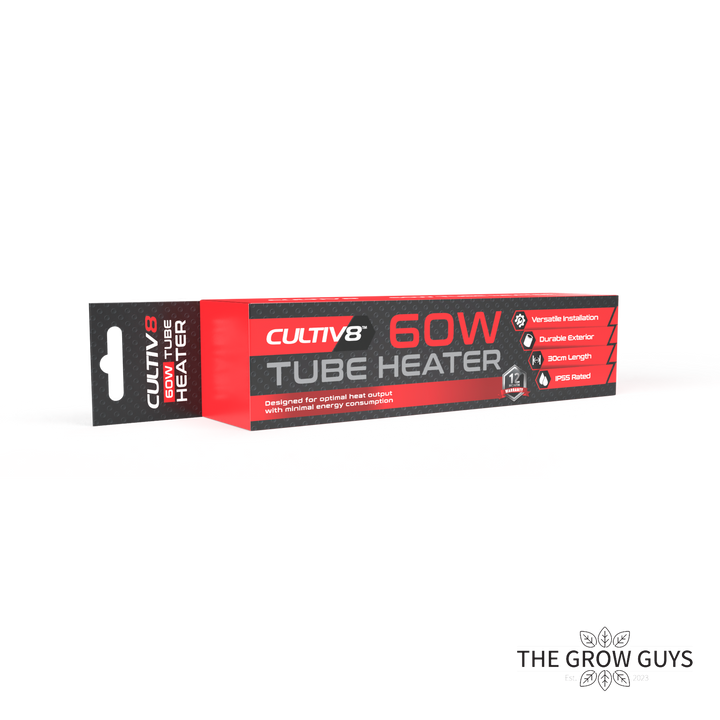 Tube Heaters by Cultiv8 — IP55 Grow Room Heat Bars, 60W to 300W