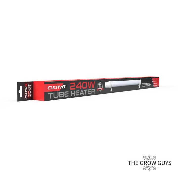 Tube Heaters by Cultiv8 — IP55 Grow Room Heat Bars, 60W to 300W
